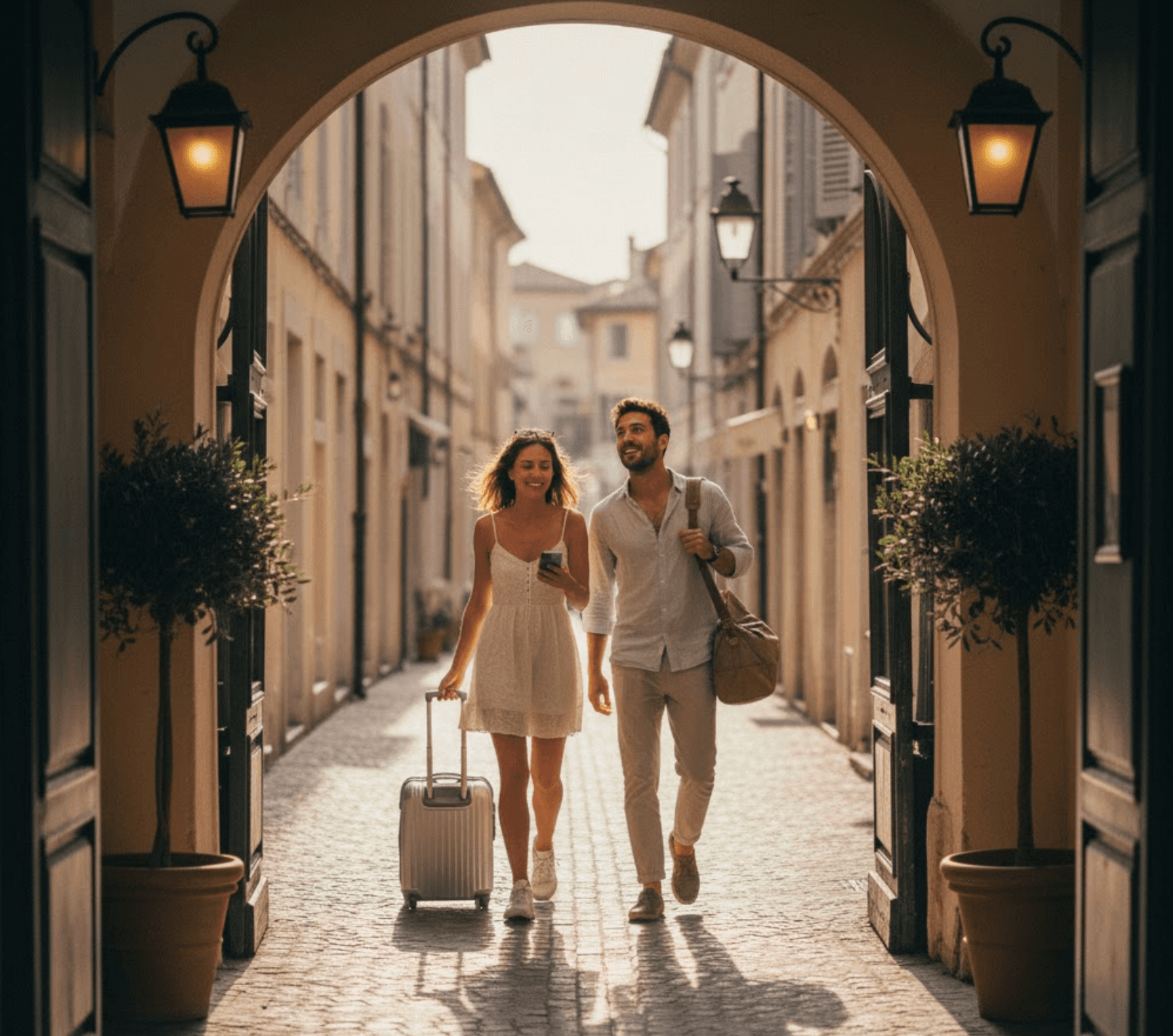 AskWhisper hotel management dashboard showing guest reservations, automated messages, and upsell overview