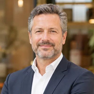 A hotelier at their property